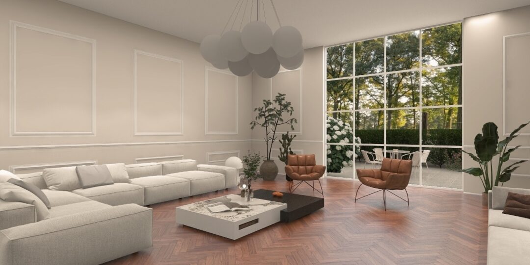 Render Livingroom stile parigino Filippa e Magnus 1 slider